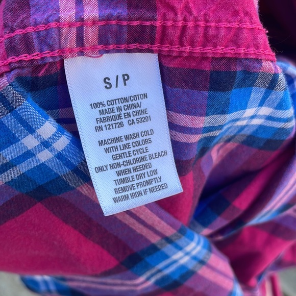 Aeropostale Cotton Button Up Shirt - Picture 6 of 6